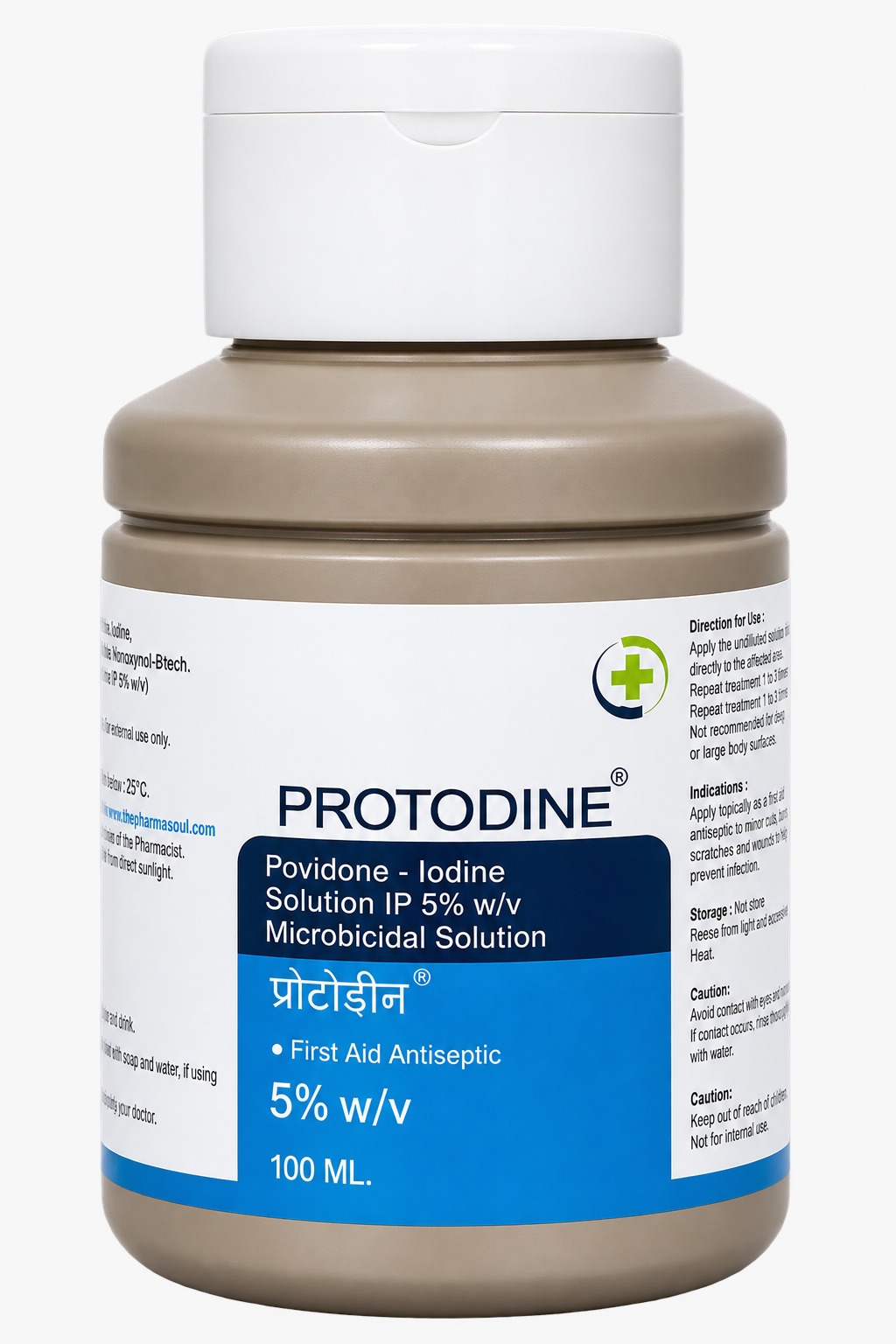 Protodine 5% · 100 ML · HDPE