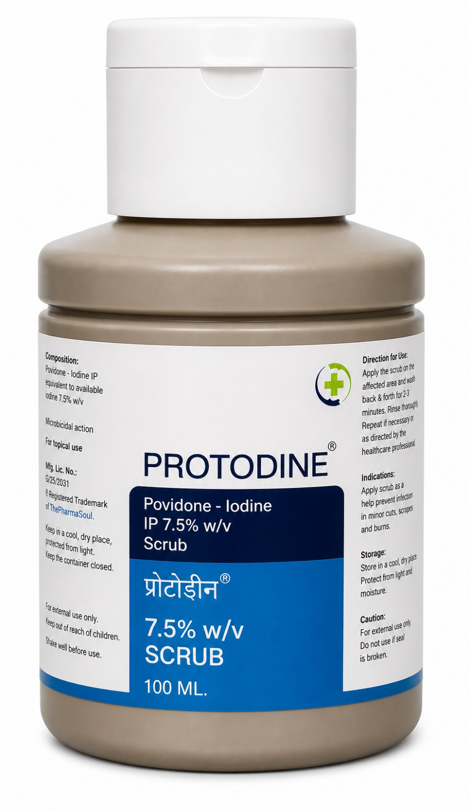Protodine 7.5% · 100 ML · HDPE